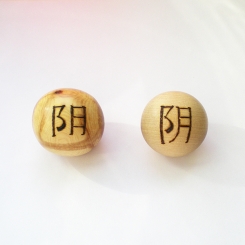 Нано-шарики Инь-Ян (деревянные)
